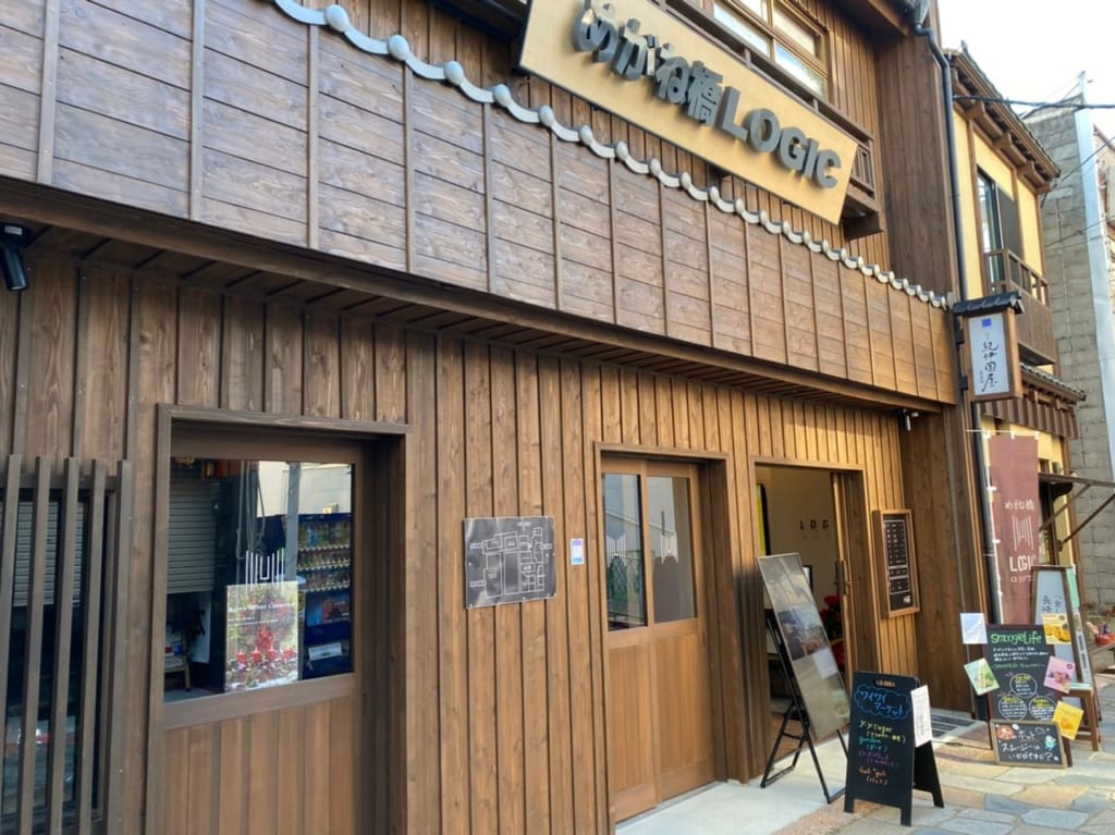 中通り商店街にオープンしためがね橋LOGIC