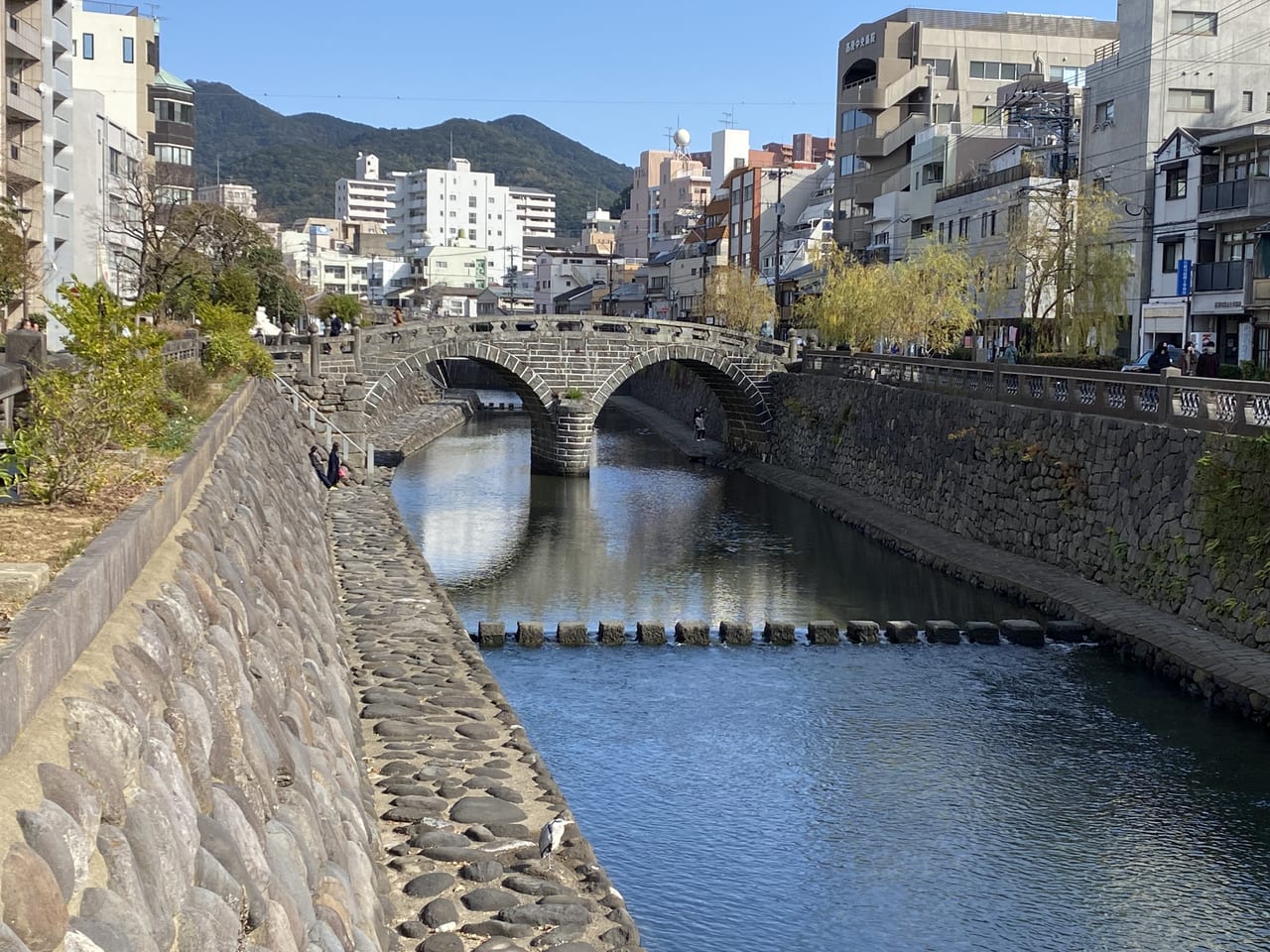 長崎市の代表的な観光地 眼鏡橋